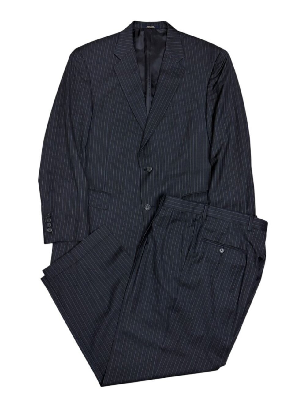 HART SCHAFFNER MARX Wool Blazer Sport Coat Blue Luxury Vintage Business 40S